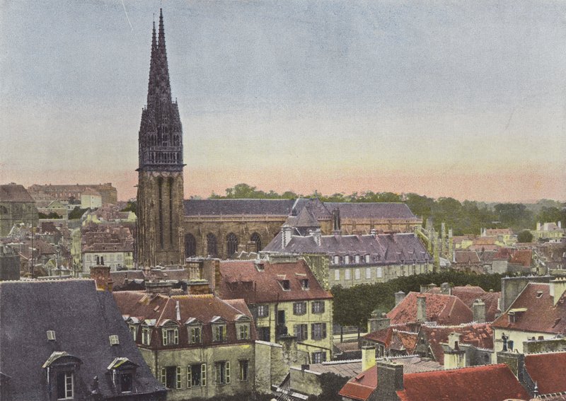Quimper, utsikt fra Mount Frugy av European Photographer