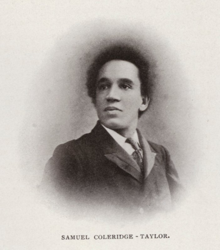 Samuel Coleridge-Taylor (s/hvitt bilde) av European Photographer
