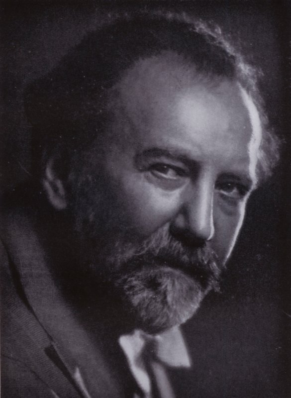Avdøde Sir Henry J Wood (s/hvitt bilde) av European Photographer