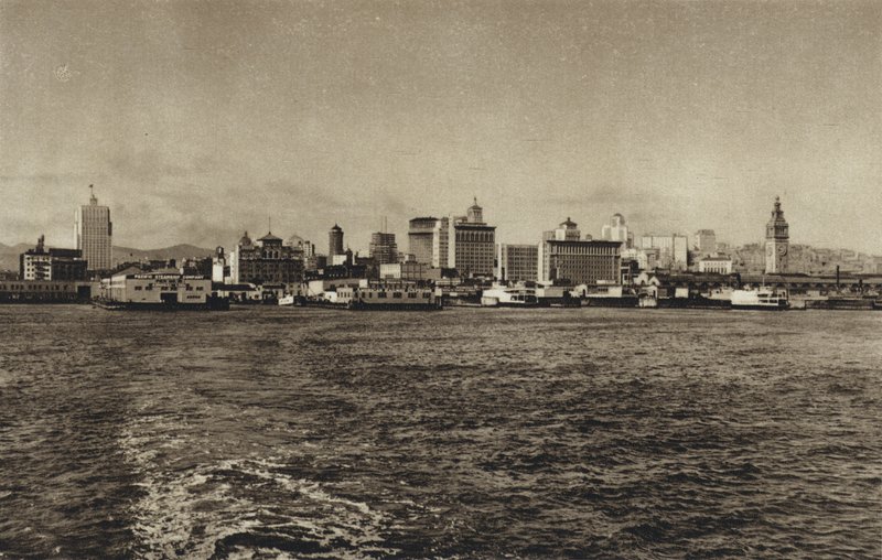 USA, San Francisco (s/hvitt bilde) av European Photographer