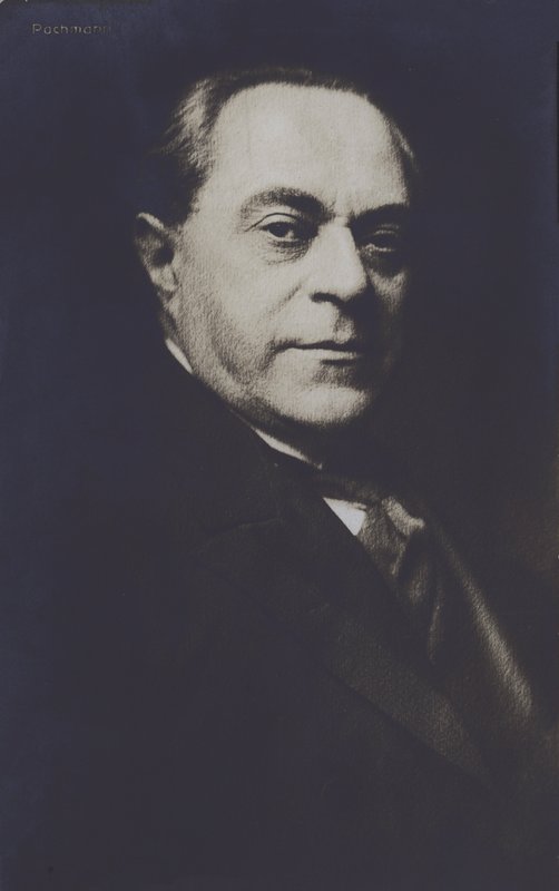 Vladimir de Pachmann , russisk-tysk pianist kjent for sitt spill av verkene til Chopin (s/hv-foto) av European Photographer