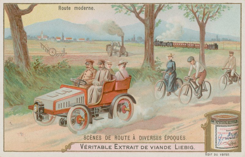 En moderne vei fra 1800-tallet av European School