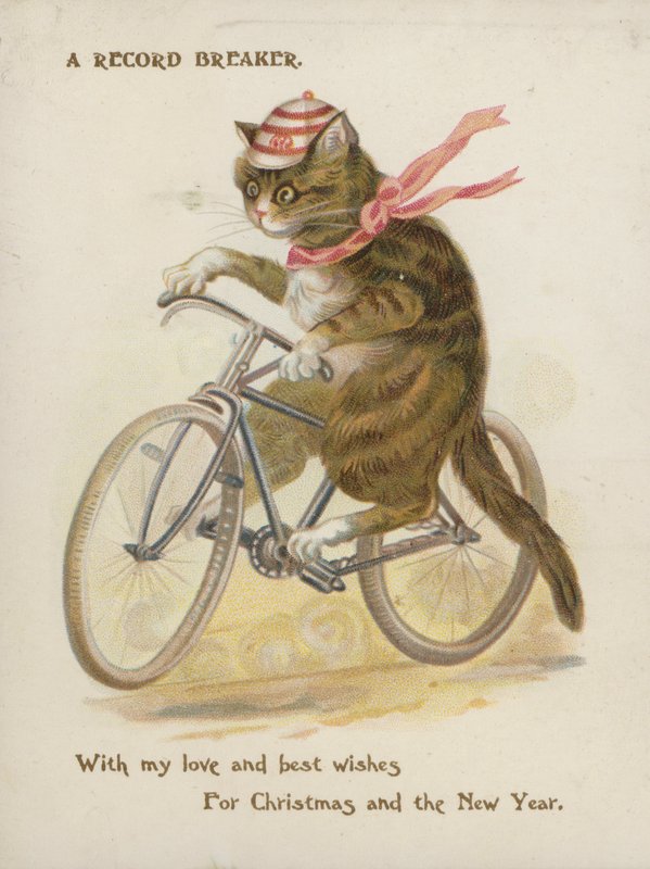 En rekordbryter (chromolitho) av European School
