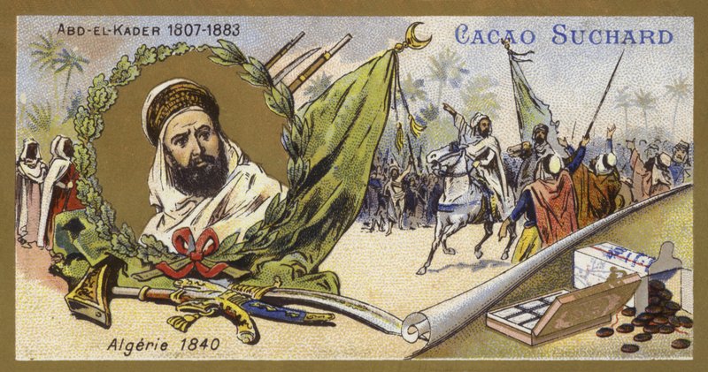 Abdelkader El Djezairi, algerisk sufi-helgen og militærleder, 1840 av European School