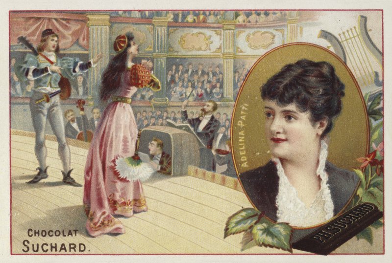 Adelina Patti, italiensk operasanger av European School