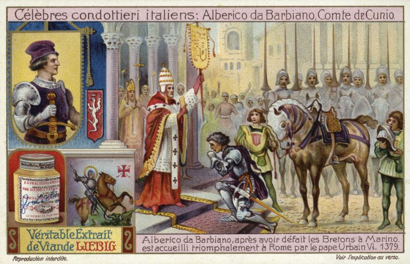 Alberico da Barbiano, greve av Cunio av European School