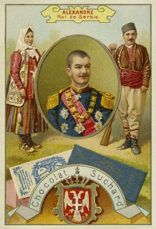 Alexander I, konge av Serbia av European School