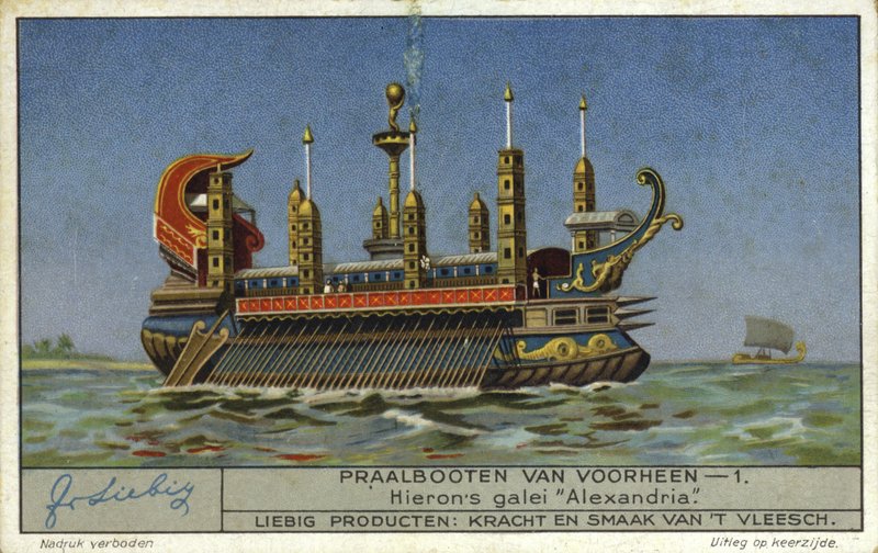 Alexandria, bysse av Hiero II, Tyrann av Syracuse, 3. århundre f.Kr av European School