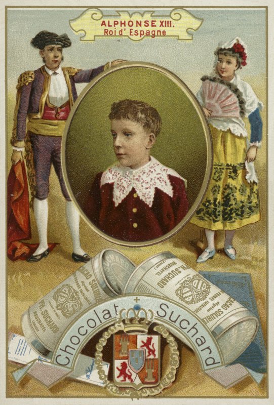 Alfonso XIII, konge av Spania av European School