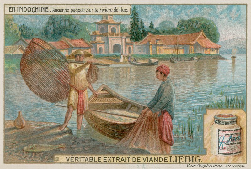 Gamle pagoden ved Parfyme-elven i Vietnam av European School