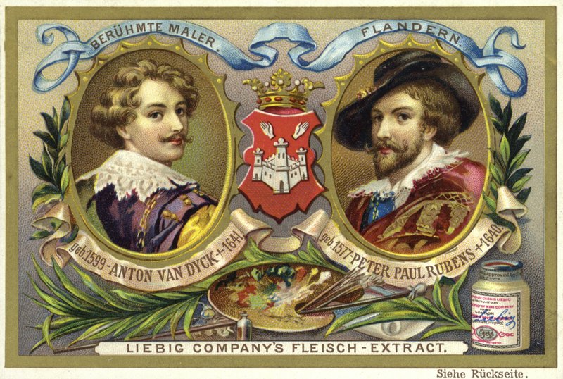 Antony van Dyck og Peter Paul Rubens, flamske artister av European School