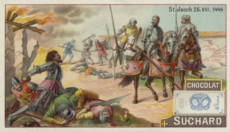 Slaget ved St Jakob an der Birs, Sveits, 26. august 1444 av European School