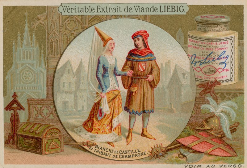 Blanche av Castilla og Theobald av Champagne av European School