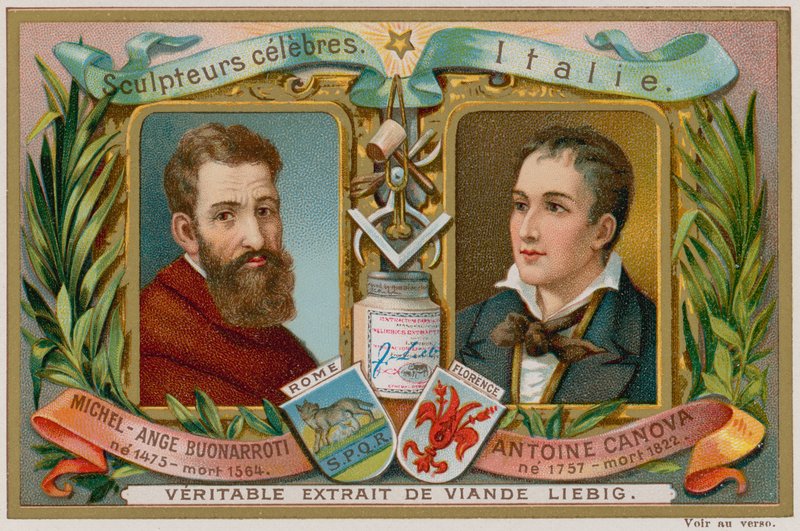 Buonarroti og Canova av European School