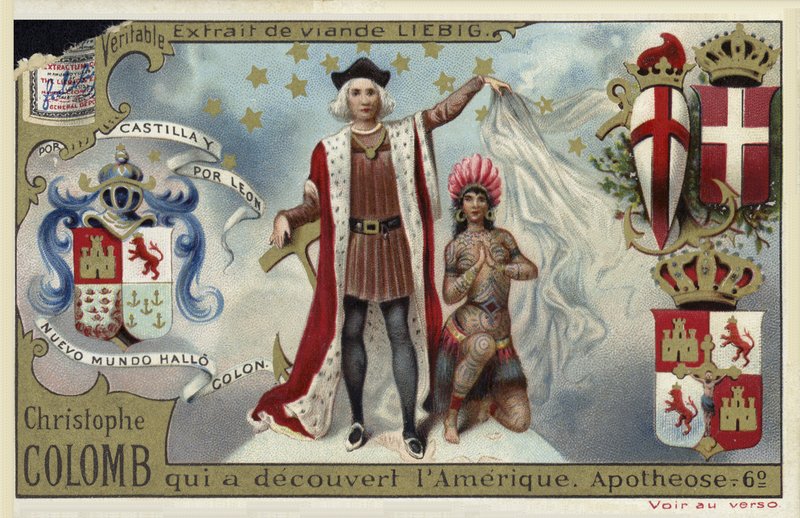 Christopher Columbus, oppdager av Amerika av European School