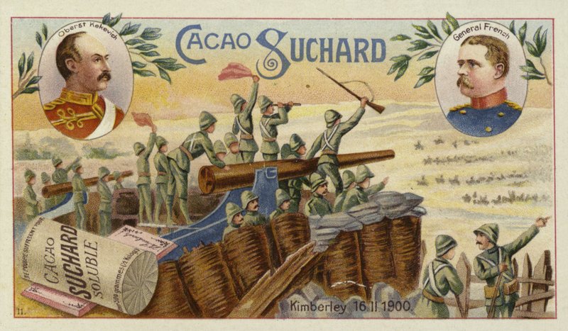 Oberst Kekewich, General French and the Relief of Kimberley, Boer War, 16. februar 1900 av European School