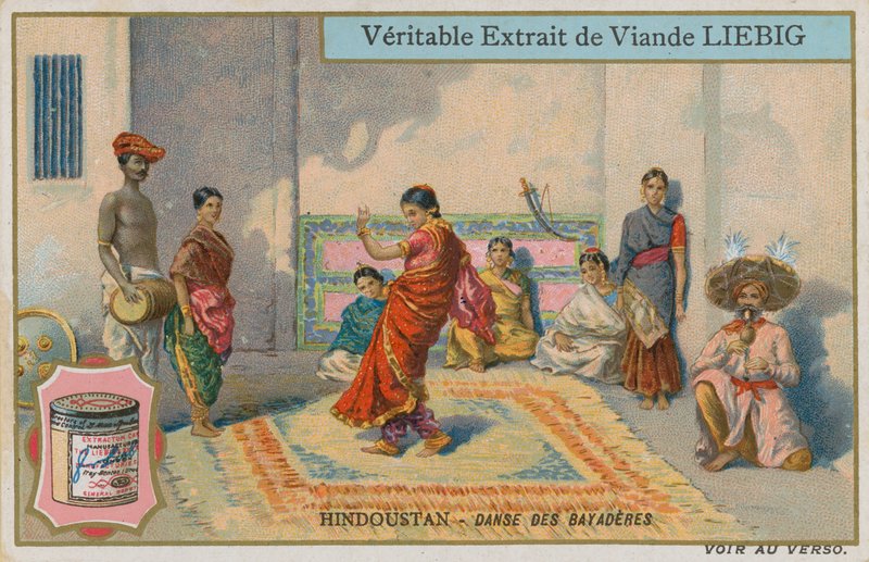 Dans av dansejentene i Hindustan av European School