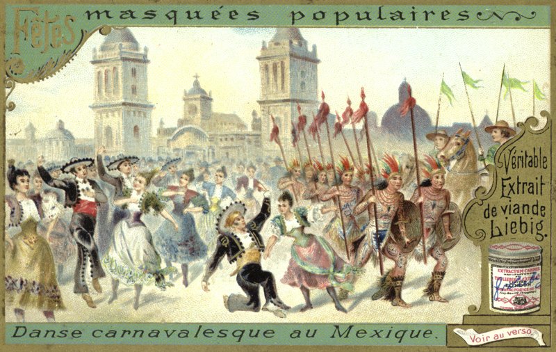 Dans på et karneval i Mexico av European School