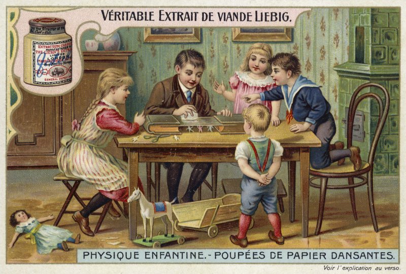 Dansende papirdukker av European School