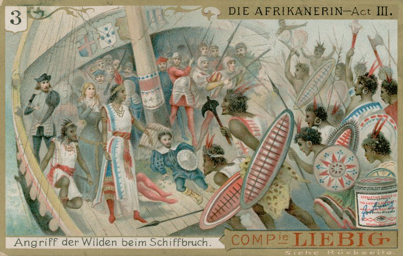 Die Afrikanerin: Akt 3 av European School