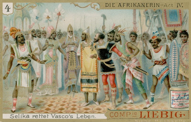 Die Afrikanerin: Act 4 (I) av European School