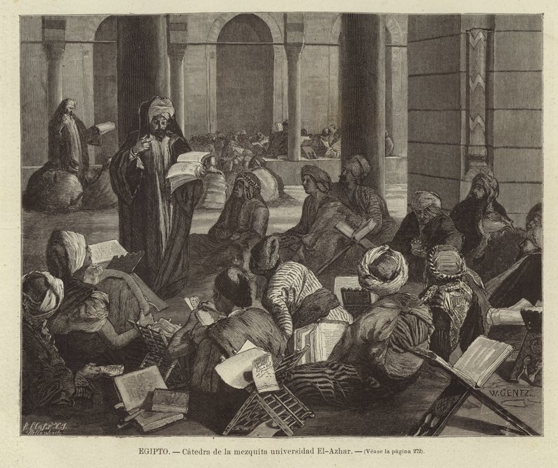 Egypt - Leder for moskeen til Al-Azhar-universitetet av European School
