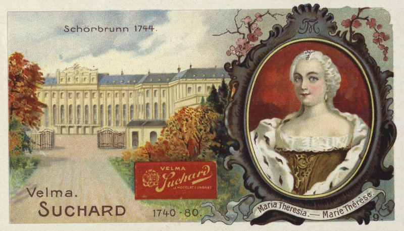 Keiserinne Maria Theresia av Østerrike, og Schönbrunn-palasset, Wien av European School