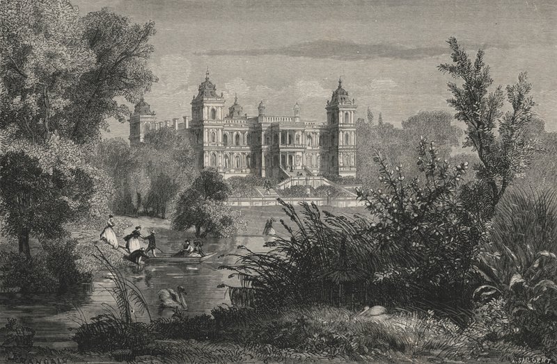 Ferrieres, til fru baronesse De Rothschild (gravering) av European School