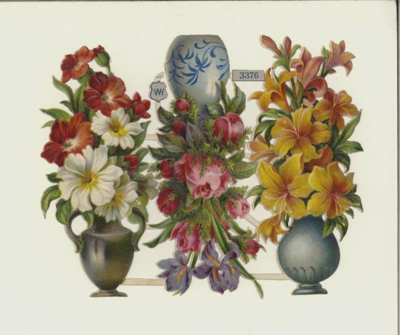 Blomster (chromolitho) av European School