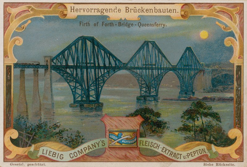 Forth Bridge over Firth of Forth, Skottland av European School