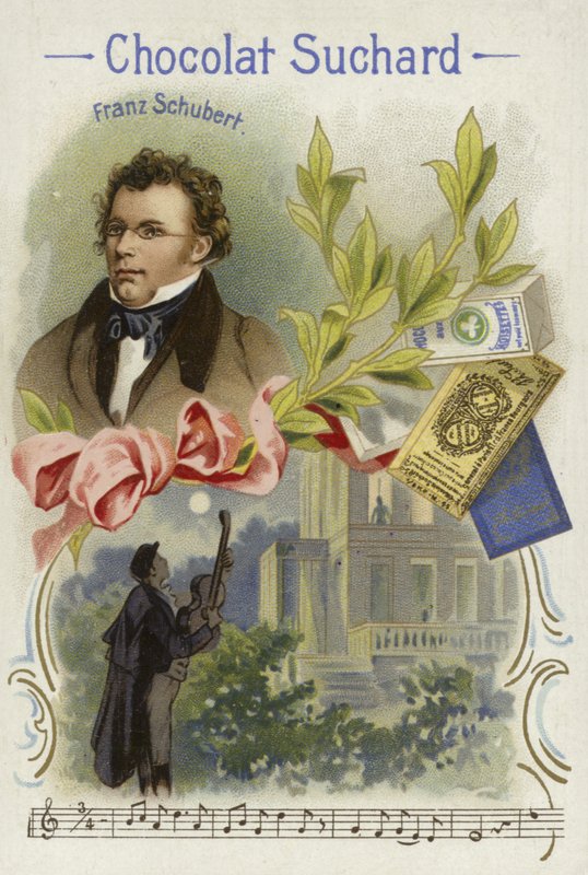 Franz Schubert , østerriksk komponist av European School