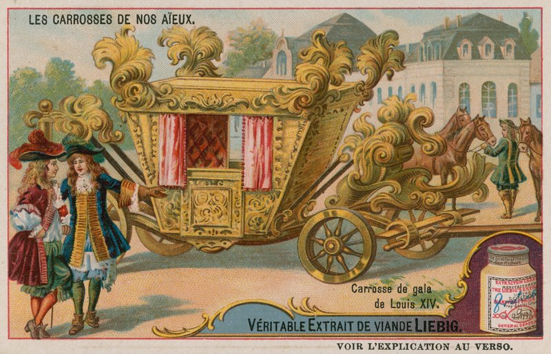 Galatrener for kong Louis XIV av European School