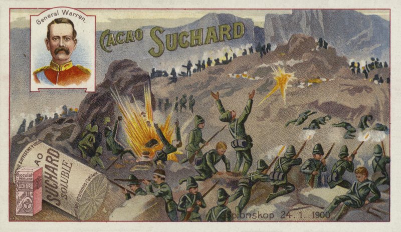 General Warren og slaget ved Spion Kop, Boer War, 24. januar 1900 av European School