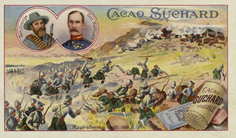 Generalene Cronje og Methuen og slaget ved Magersfontein, Boer War, 11. desember 1899 av European School