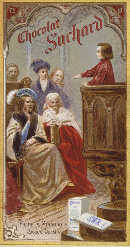 Giovanni Pico della Mirandola, italiensk filosof, som barn av European School