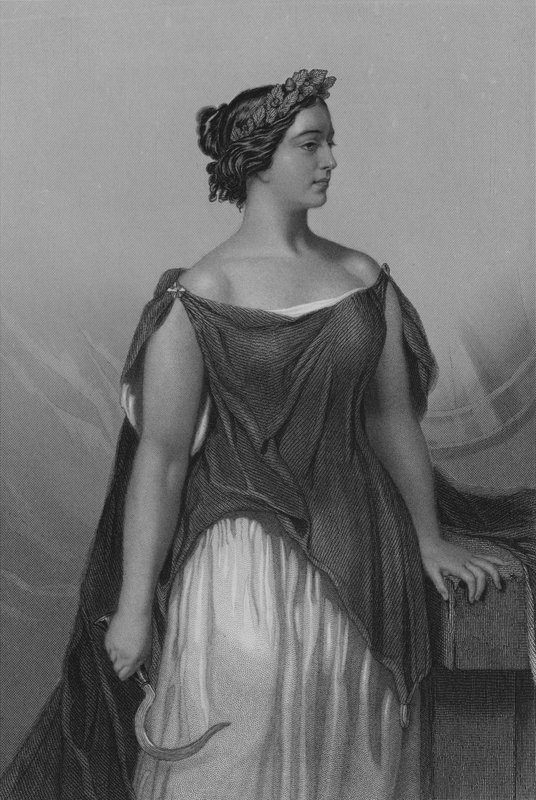 Giulia Grisi, La Norma (gravering) av European School