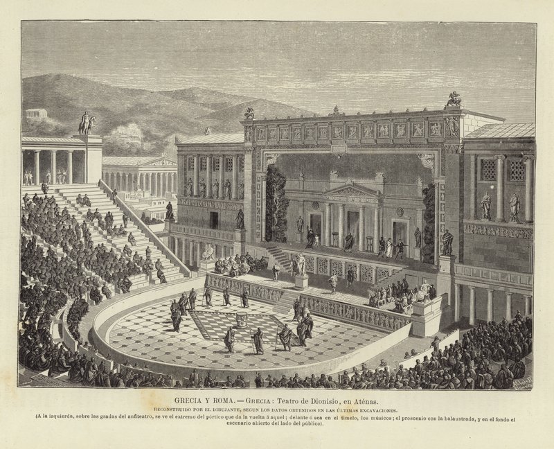 Hellas og Roma - Hellas: Dionysos teater i Athen av European School