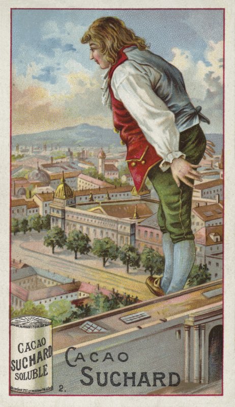 Gulliver utforsker byen Lilliput av European School