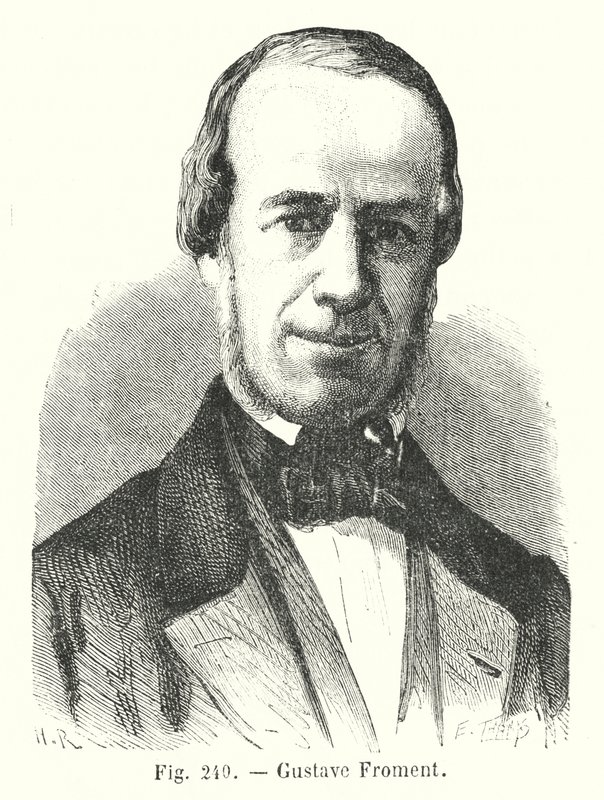 Gustave Froment (gravering) av European School