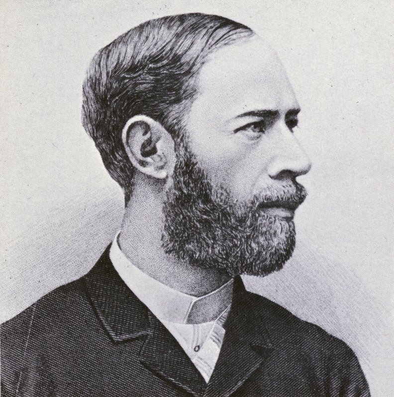 Heinrich Hertz (gravering) av European School