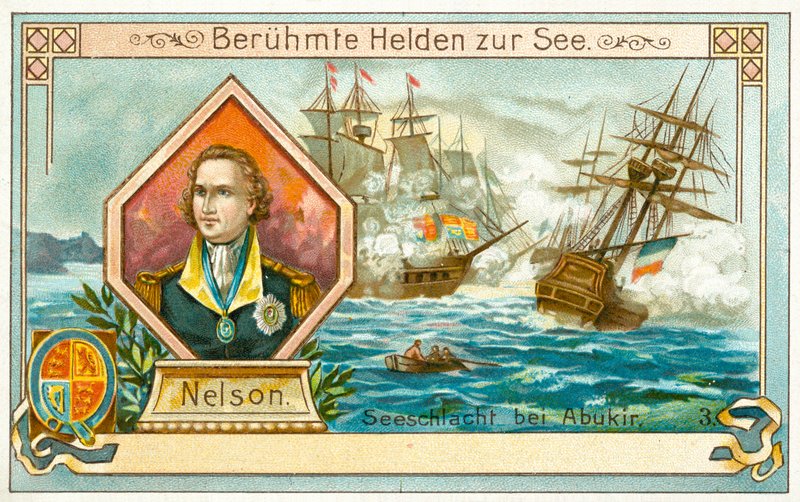 Horation Nelson, britisk admiral, og slaget ved Nilen av European School