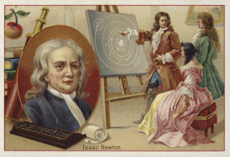 Isaac Newton , engelsk fysiker og matematiker av European School
