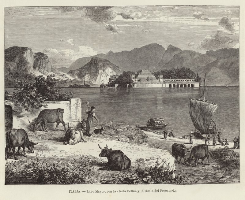 Italia - Lago Maggiore, med Isola Bella og Isola dei Pescatori av European School