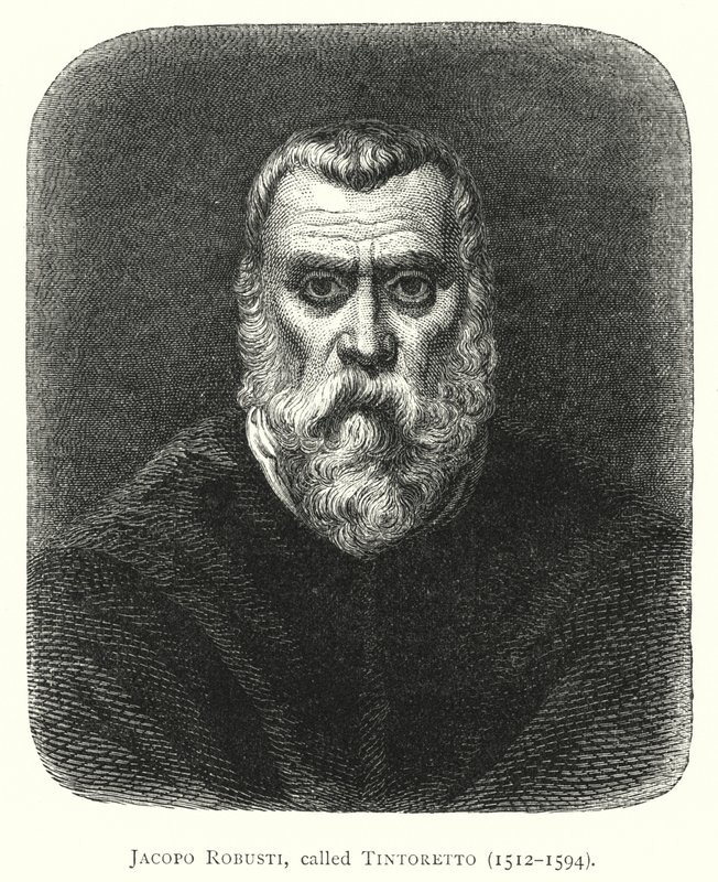 Jacopo Robusti, kalt Tintoretto av European School