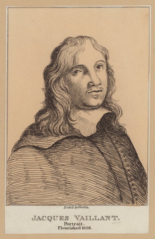 Jacques Vaillant , nederlandsk maler (radering) av European School