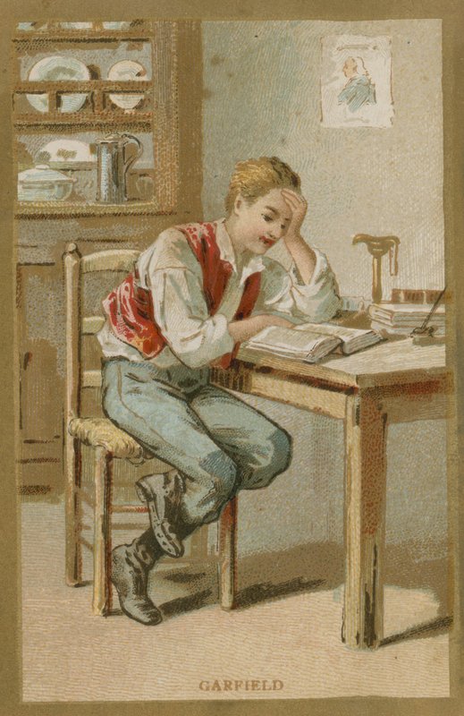 James Garfield, 20. president i USA, som gutt av European School