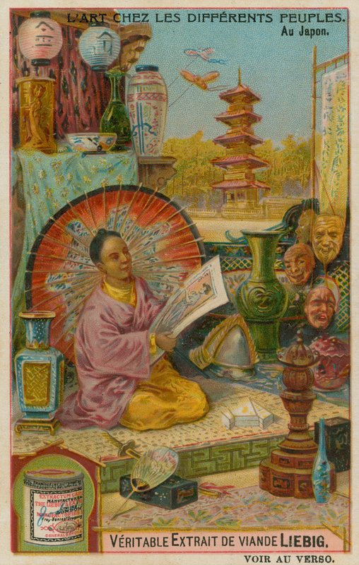 Japansk kunst av European School