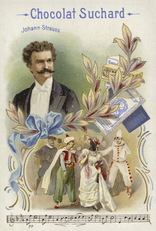 Johann Strauss II , østerriksk komponist av European School