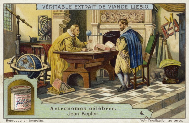 Johannes Kepler, tysk matematiker og astronom av European School