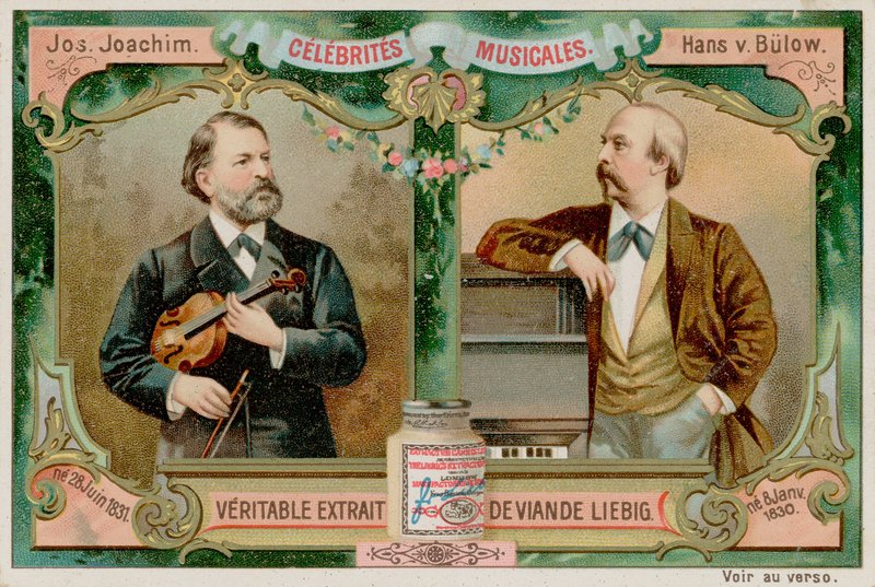 Joseph Joachim og Hans von Bulow av European School